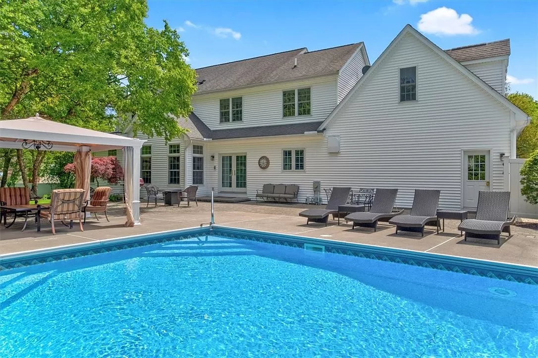 inground pool and above ground pool